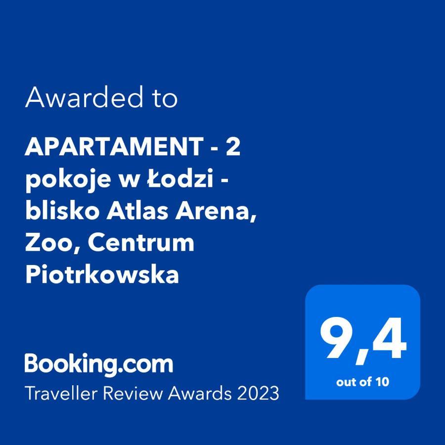 Apartament - 2 Pokoje W Lodzi - Blisko Atlas Arena, Zoo, Centrum, Piotrkowska Esterno foto